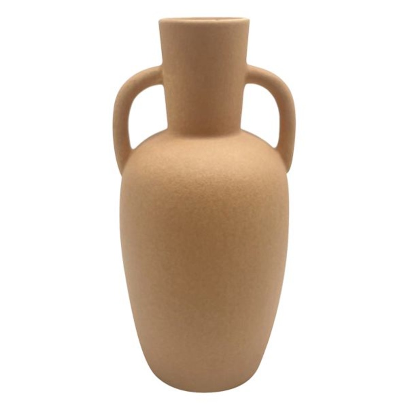 Tracey Boyd Terracotta Ceramic Vase, 10″