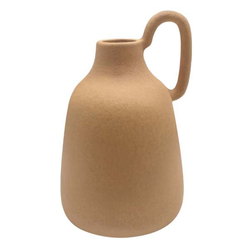 Tracey Boyd Terracotta Ceramic Vase, 8″