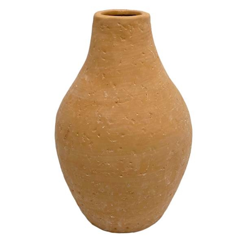Tracey Boyd Terracotta Teardrop Vase, 10″