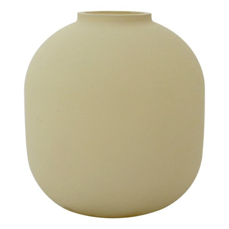 Neutral Bud Glass Vase, 4.5″