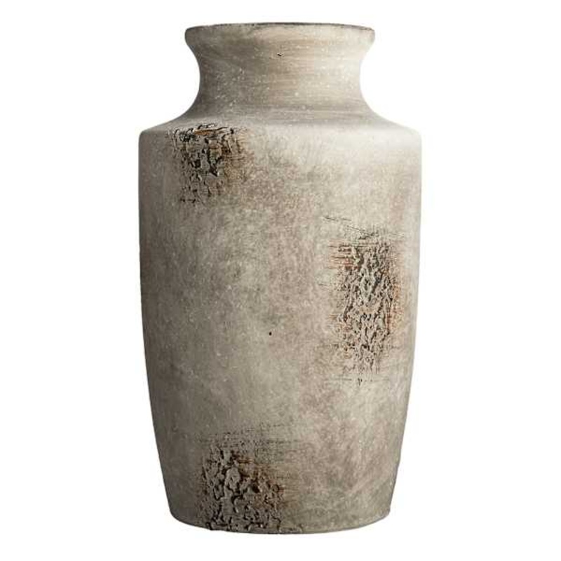 Ty Pennington Rustic Wash Ceramic Vase, 10.5″