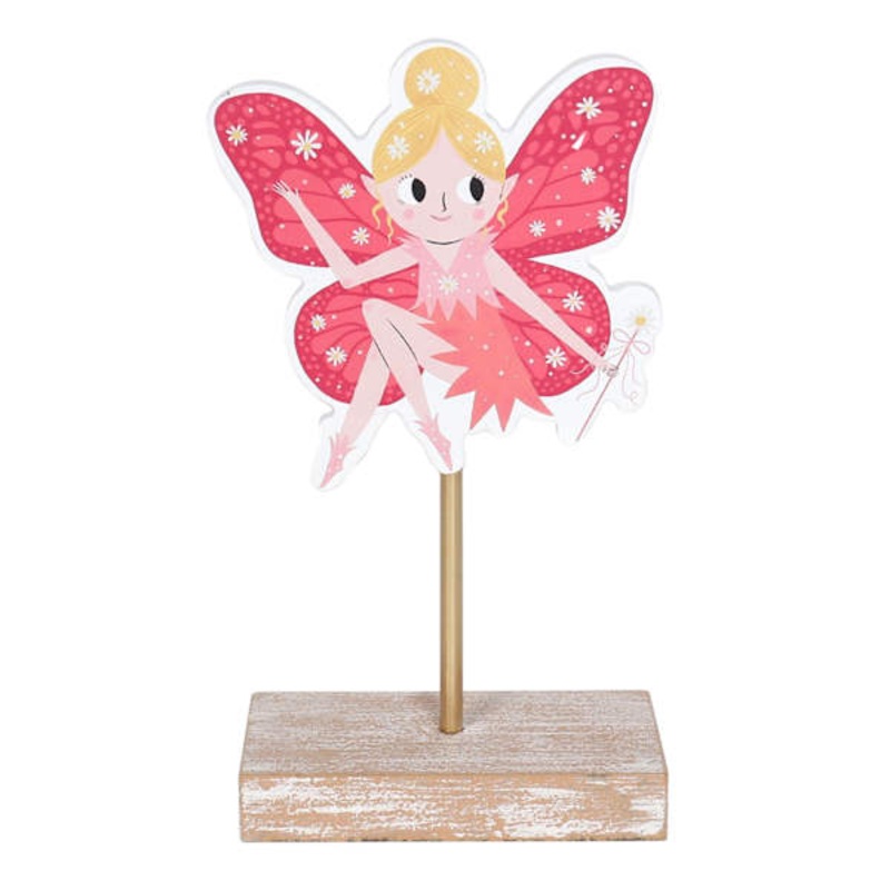 Pink Butterfly Table Decor, 11″