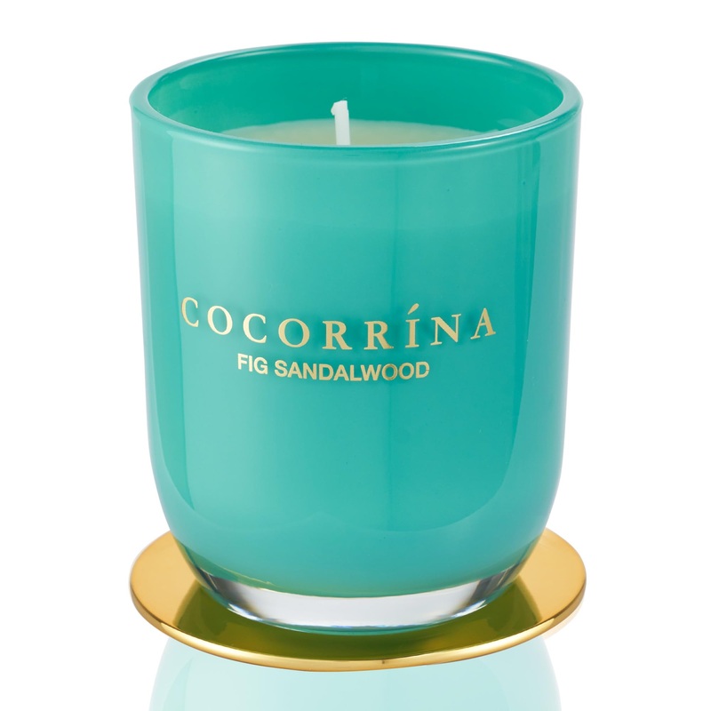 Cocorr na Candle fragrance candle in a glass – Fize sandalwood burning time for up to 22 hours natural soy candle Christmas gift candle 180g coward sandal wood 180g