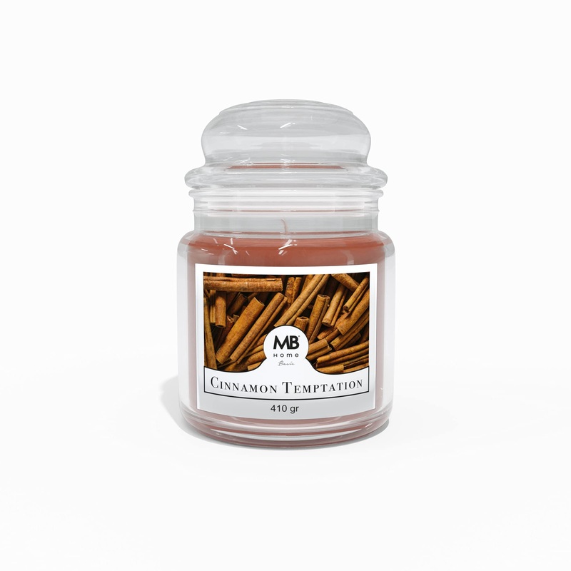 Candles “MB Home Basic 410GSM Cinnamon temptation 410 Cinnamon Temptation