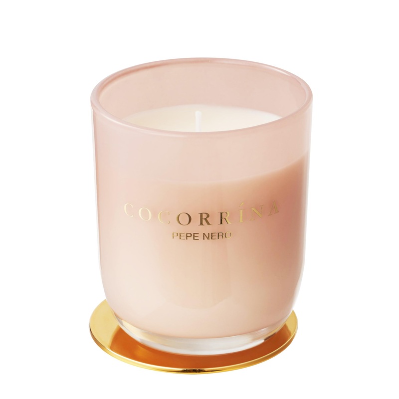 Cocorr na Candle fragrance candle in a glass – Pepe Nero burning time up to 22 hours natural soy candle Christmas gift candle 180g Pepe Nero 180g