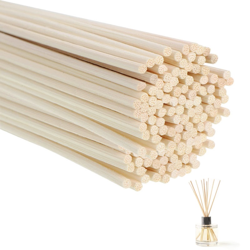 50 pieces of fragrance sticks reed diffuse sticks rattan sticks for room fragrance chopsticks for room fragrance wooden sticks for room fragrance replacement fragrance rods for room fragrance office at home 25cm x 3mm
