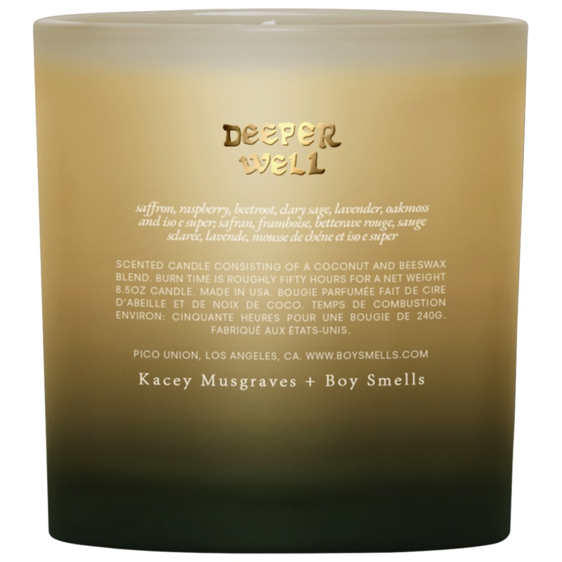 Boy Smells Kacey Musgraves + Boy Smells DEEPER WELL Candle – 8 oz 1 wick candle