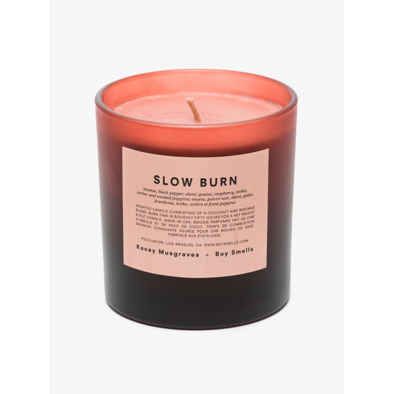 Boy Smells Slow Burn Candle