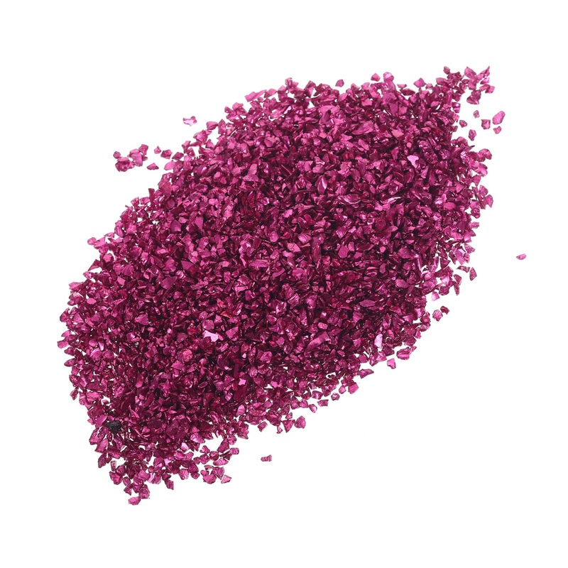 FOMIYES 1 Glass Chip Manicure Charms Bulk Bud Crushed Vintage Vase Mirror Vase Polymer Clay Mat Vintage Flower Vase Bulk Bulk Epoxy Resin Bulk Chips Resin Crafts Nail Filler 0.5X0.3cm Rosy