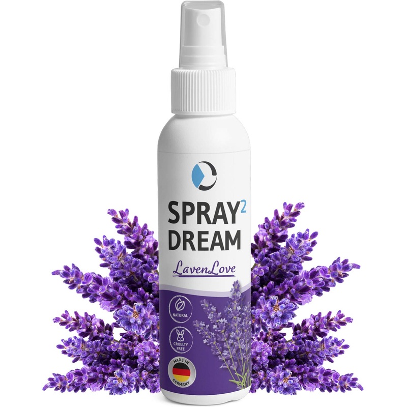 Lavender pillow spray |Lavender spray for pillows to fall asleep and relax |Aroma lavender oil |Essential oils naturalFragrance oil with essential oils |Deep Sleep Spray for pillows 100ml Lavenlove