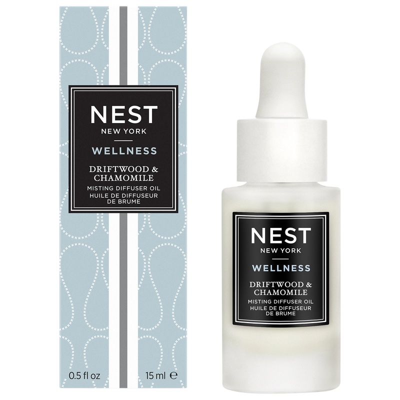 NEST New York Driftwood & Chamomile Misting Diffuser Oil – 0.5 oz / 15 ml Driftwood &amp Chamomile