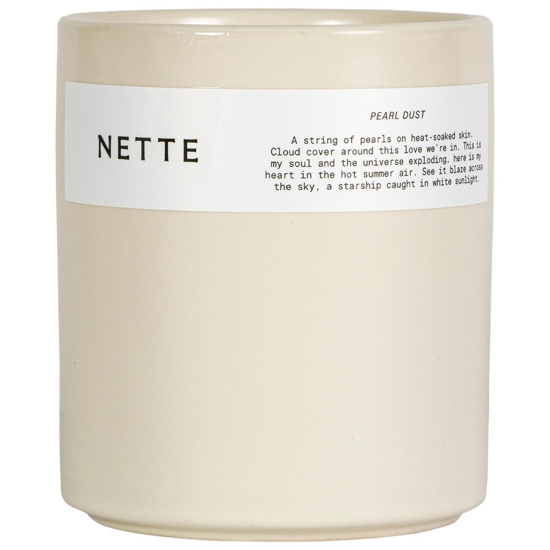 Nette Pearl Dust Candle – 11 oz / 312 g 2 wick candle