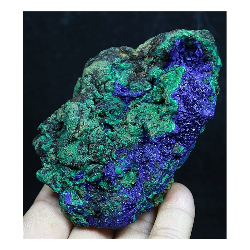 JFLDVUMJUM Natural Rare Green Malachite s ore Sample/from Laos Beautiful (Size : 200-250g) ZAOQINIYIN (Size : 300-350g)