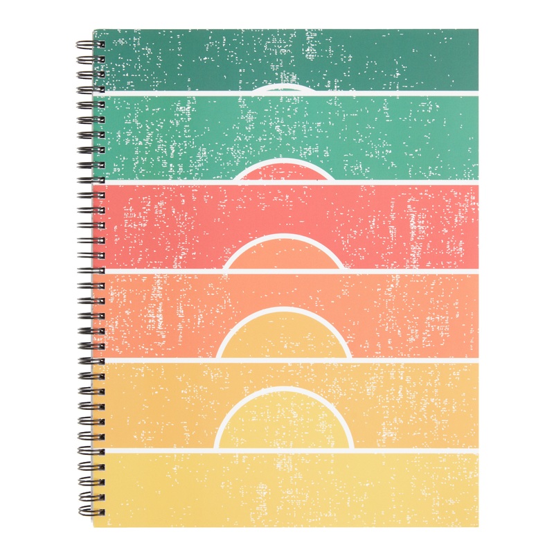 Large Denik Sunrise Spiral Journal
