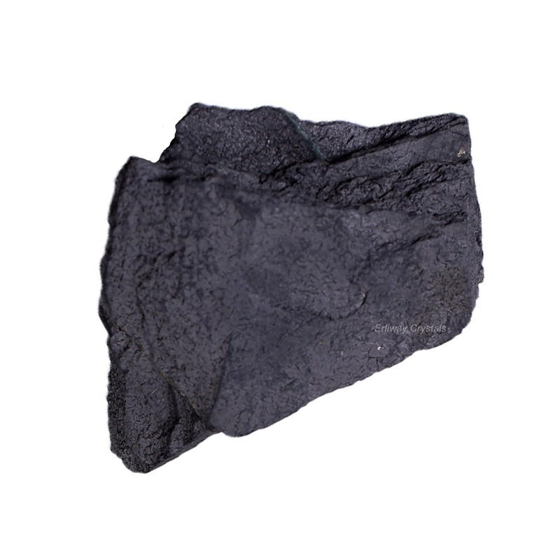 Shungite Raw Crystals Large 1.25-2.0″ Healing Crystals Natural Rough Stones Crystal for Tumbling Cabbing Fountain Rocks Decoration Polishing Wire Wrapping Wicca & Reiki