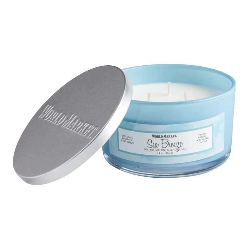 Sea Breeze 3 Wick Scented Candle