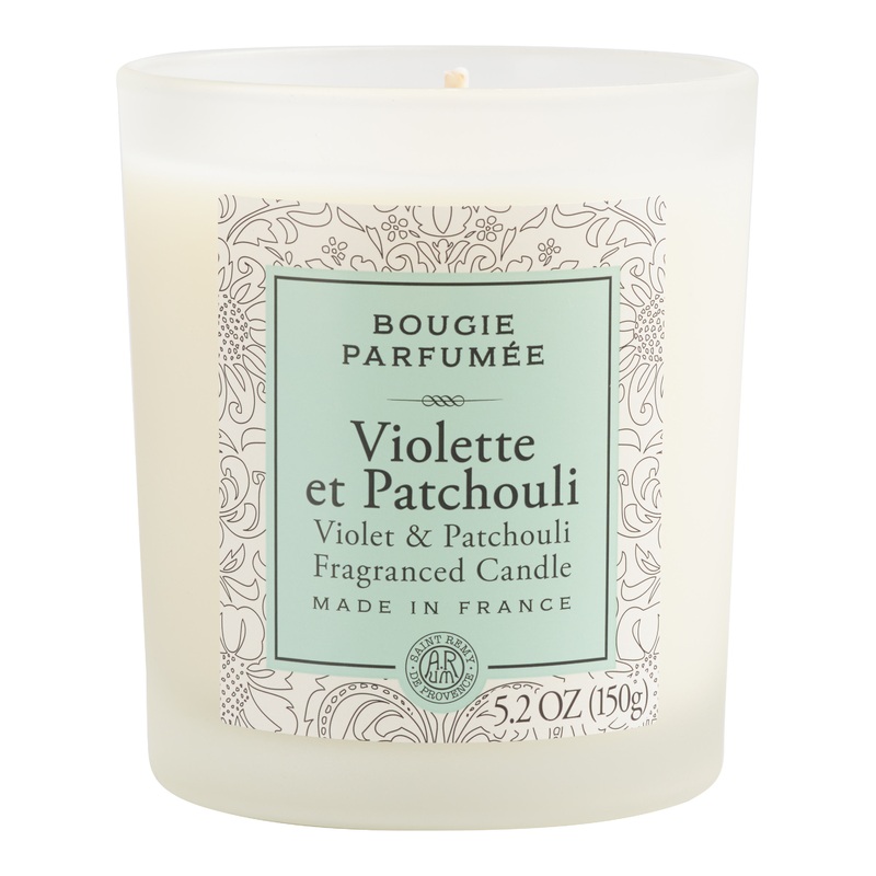 Violet & Patchouli Bougie Parfumee Scented Candle