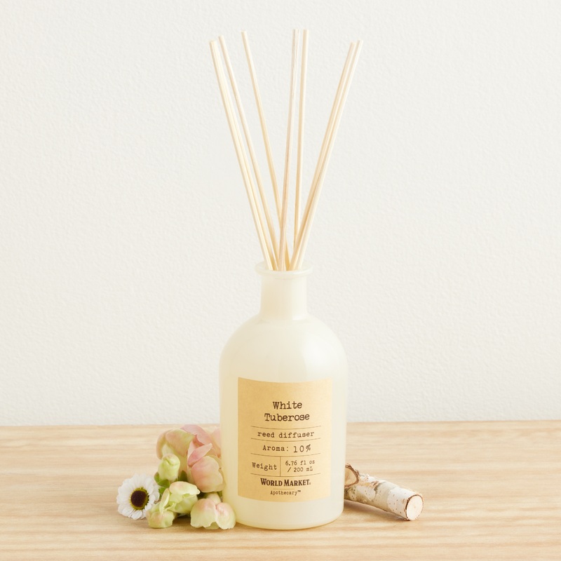 Apothecary White Tuberose Reed Diffuser