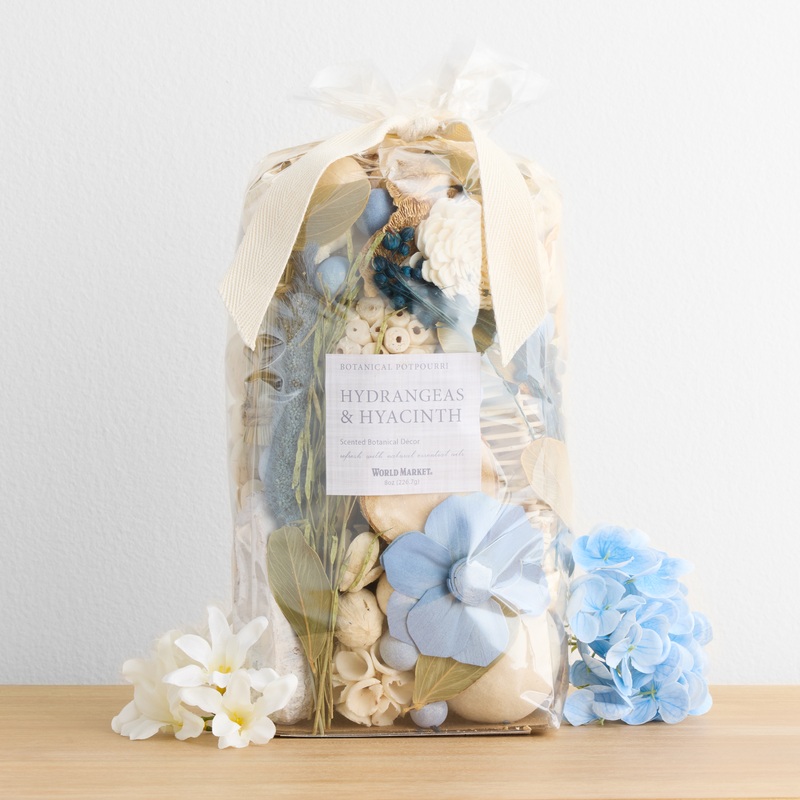 Botanical Hydrangeas & Hyacinth Potpourri Bag