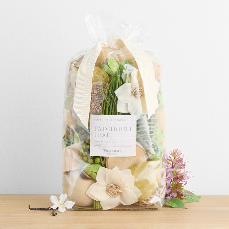 Botanical Patchouli Leaf Potpourri Bag