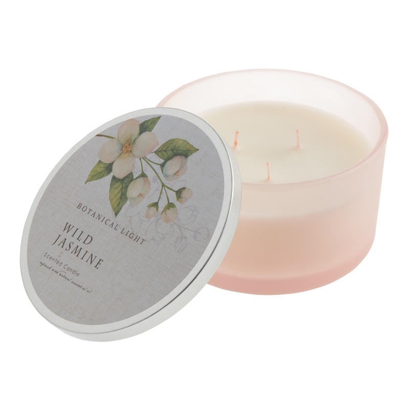 Botanicals Wild Jasmine 3 Wick Scented Candle