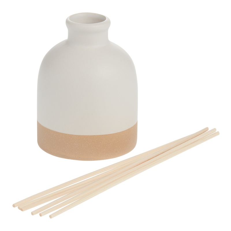 Crystal Quartz Two Tone Ceramic Reed Diffuser