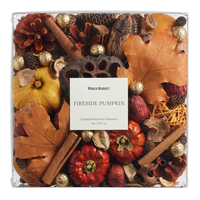 Fireside Pumpkin Potpourri Box