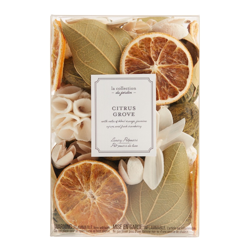 Jardin Citrus Grove Potpourri Box