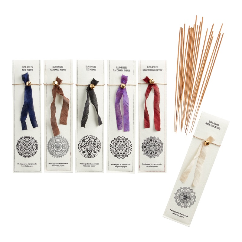 Medallion Hand Rolled Incense Sticks Set Of 6
