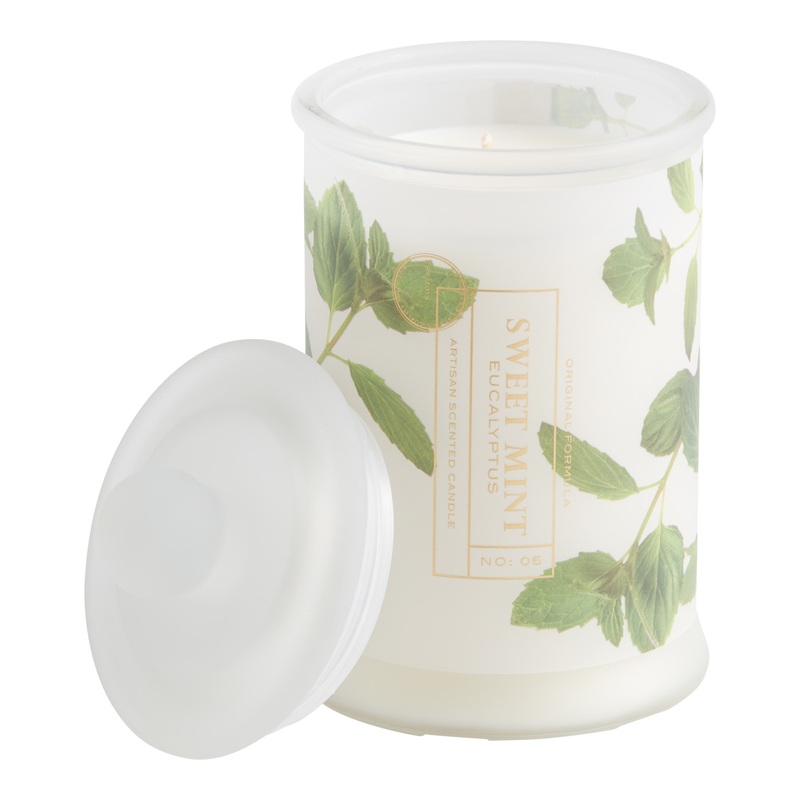 Tall Spring Botanicals Sweet Mint Scented Candle