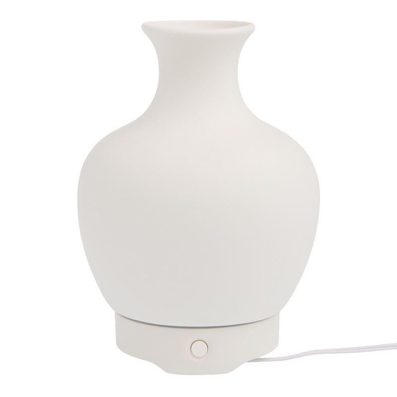 White Ceramic Aromatherapy Ultrasonic Diffuser