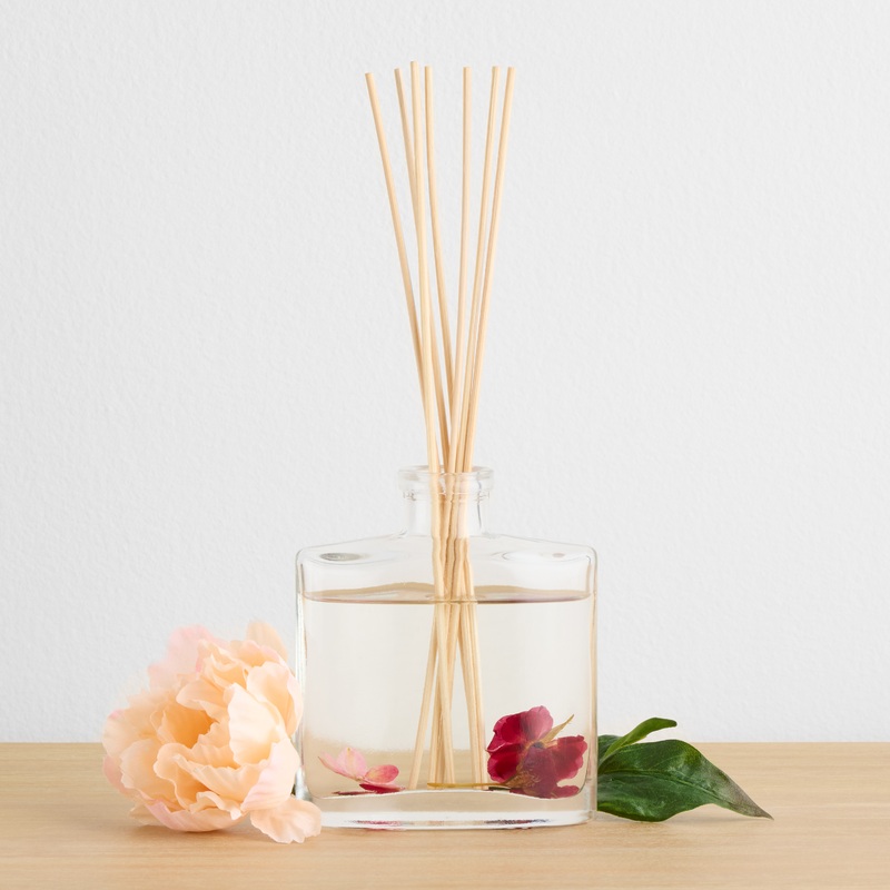 Botanical Pink Peony Reed Diffuser