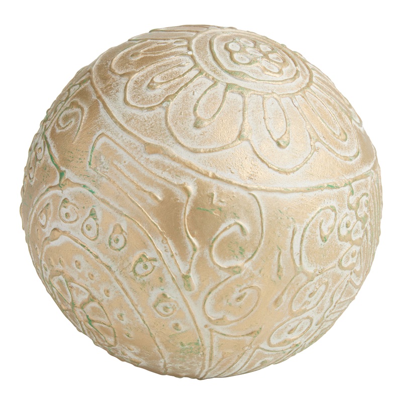 Bronze Patina Ecomix Ball Decor