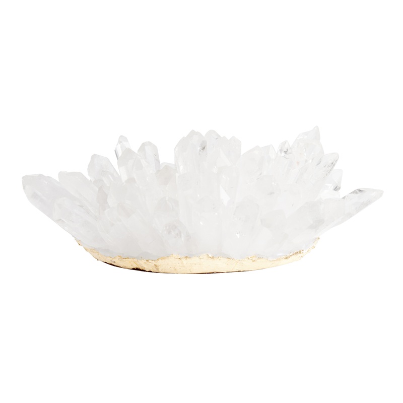 Gemma Crystal Quartz Decor