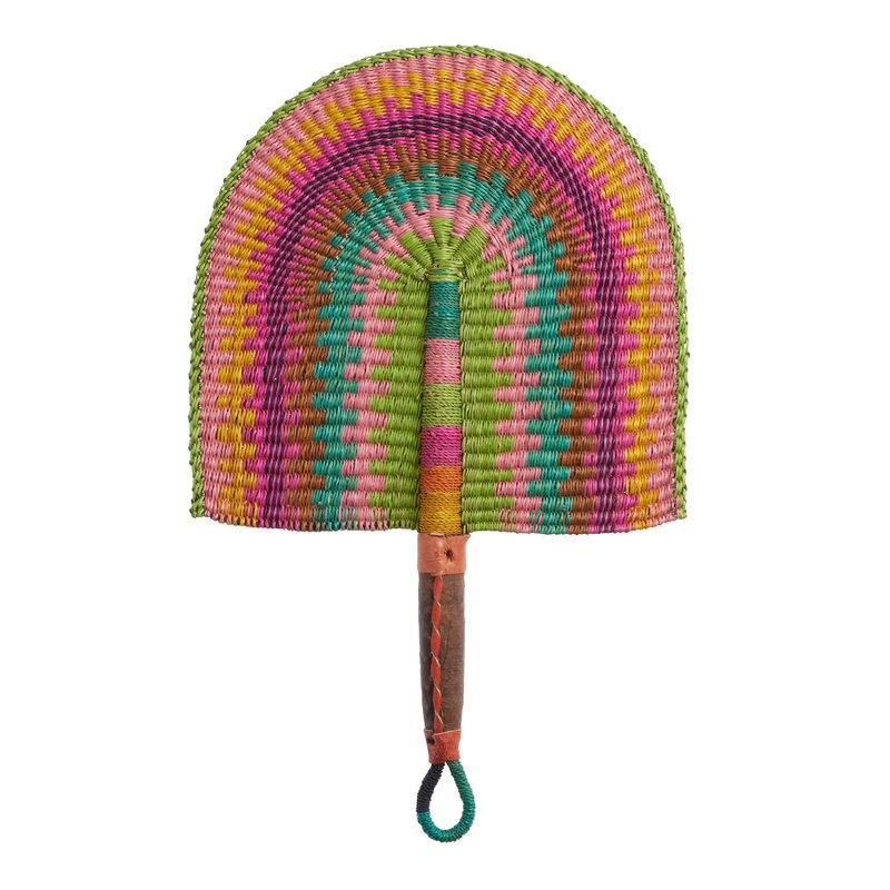 CRAFT Ayeya Wild Grass Woven Fan