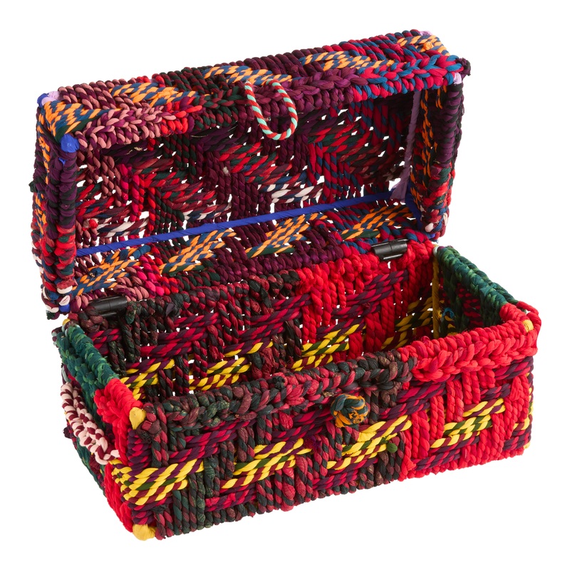 CRAFT Rainbow Recycled Cotton Chindi Storage Box