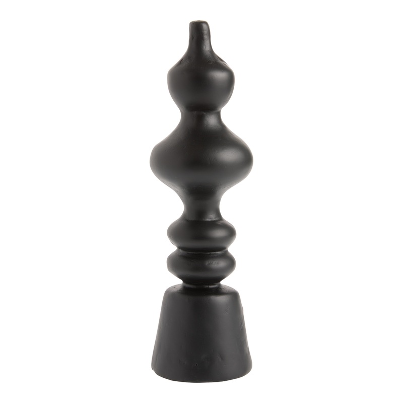 CRAFT Small Black Ecomix Finial Decor
