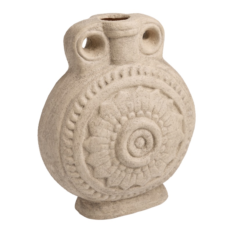 CRAFT Terracotta Medallion Vase