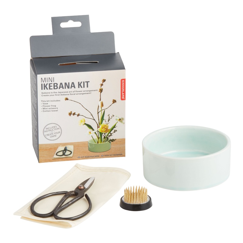Kikkerland Mini Ikebana Flower Arranging Kit