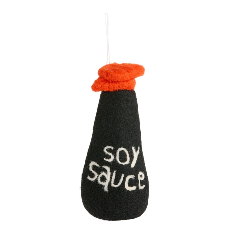 Felted Wool Soy Sauce Decor