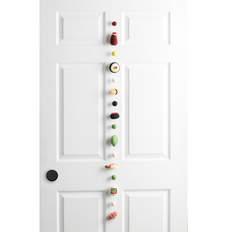 Felted Wool Sushi Garland