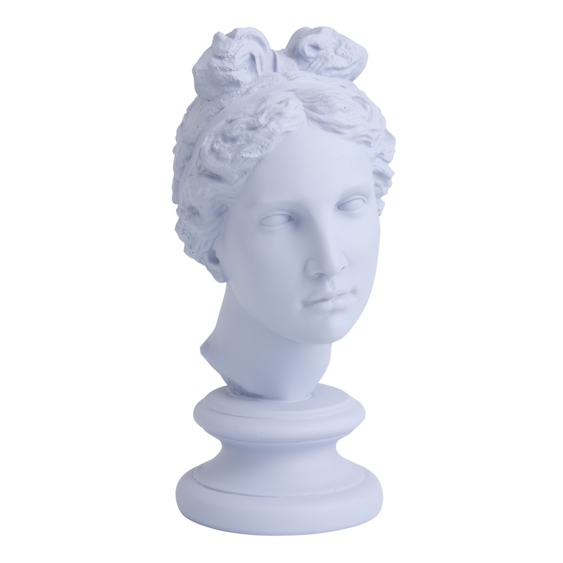 Lavender Resin Aphrodite Pop Art Bust Decor