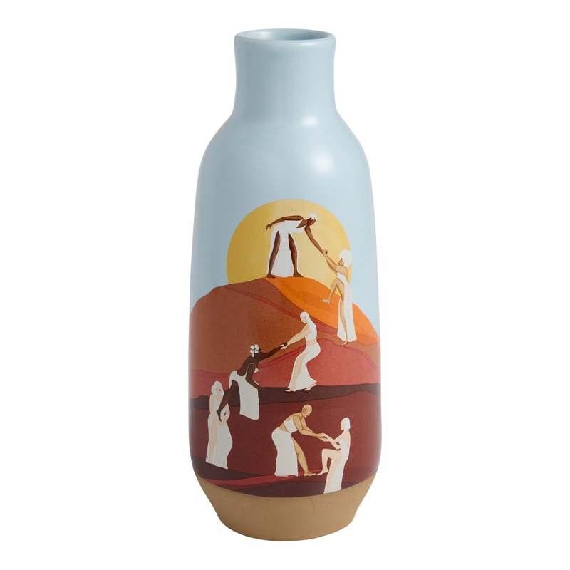 Kolor Me Koby Ceramic Helping Women Vase