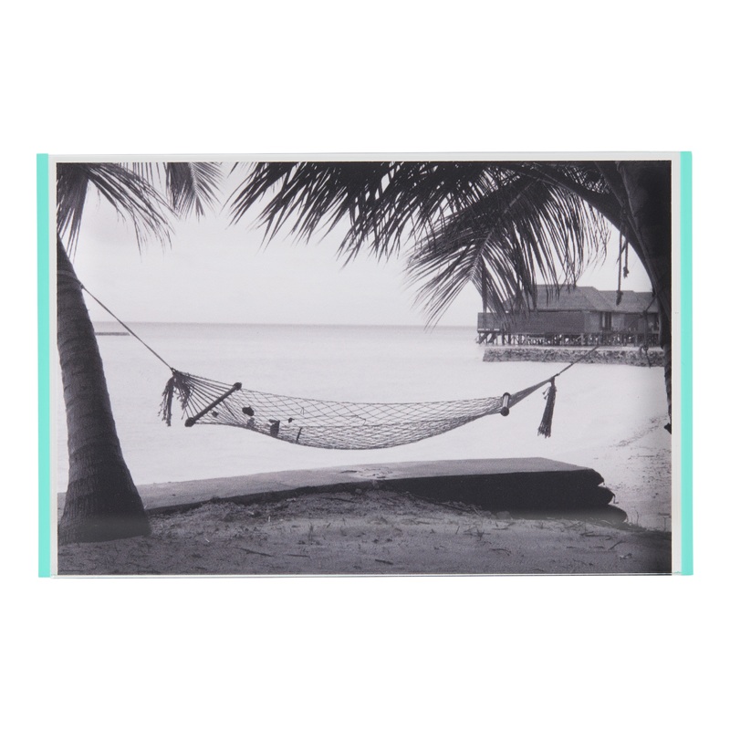 Neon Aqua Acrylic Picture Frame