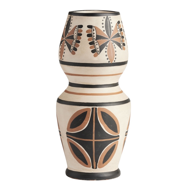 CRAFT Hana Hand Painted Terracotta Vase