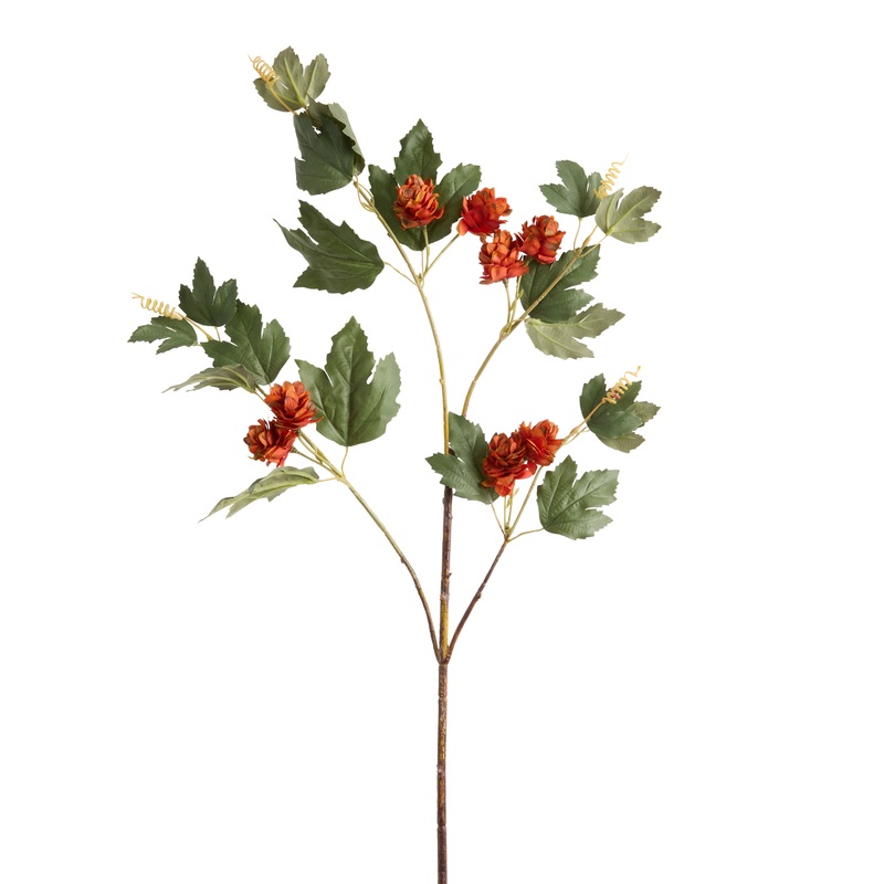 Faux Flowering Lupulus Spray