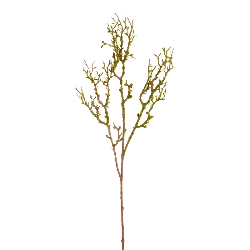 Faux Moss Branch Stem