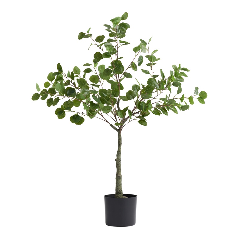 Faux Round Leaf Tree