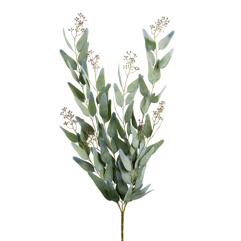 Faux Weeping Seeded Eucalyptus Stem