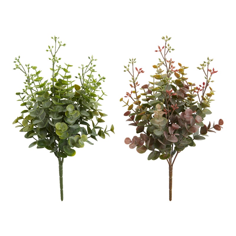 Mini Faux Eucalyptus Sprays Set Of 2